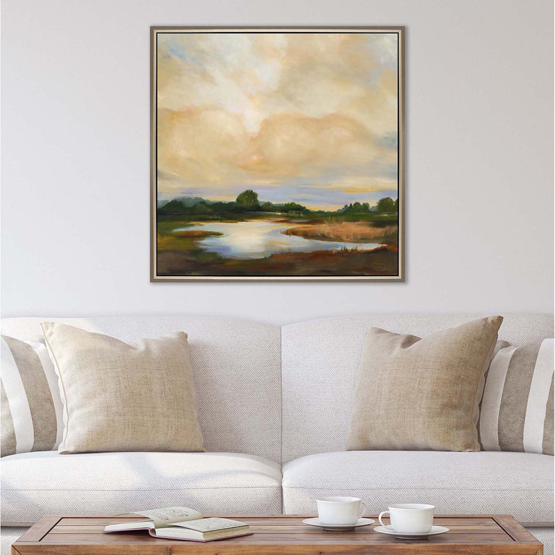 Jardine Sunset Hues Canvas Art