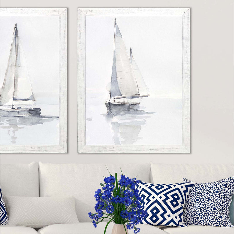 Harper Misty Harbor II Framed Art