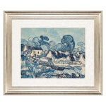 Van Gogh Landscape with Houses Framed Art