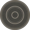 Pattern 85 - Such A Cozy Room Braided Round Vinyl Floorcloth