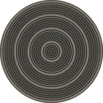 Pattern 85 - Such A Cozy Room Braided Round Vinyl Floorcloth