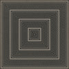 Pattern 85 - Such A Cozy Room Braided Square Vinyl Floorcloth