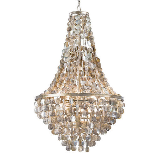 Regina Andrew Capri Abalone Shell Chandelier