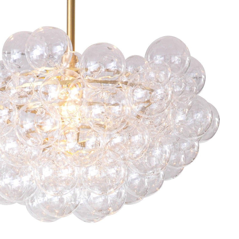 Regina Andrew Bubbles Brass Chandelier