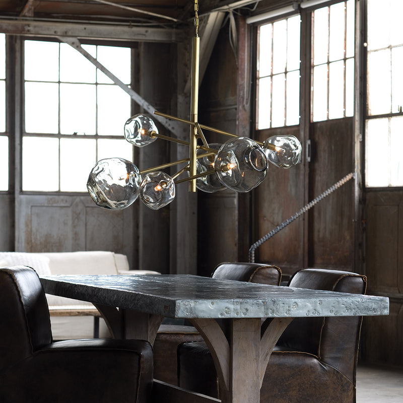 Regina Andrew Molten Glass Chandelier