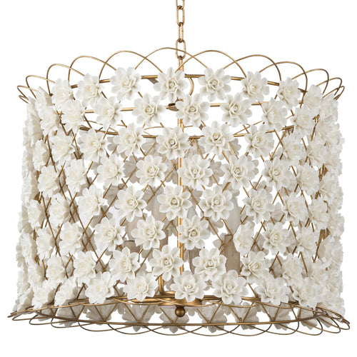 Regina Andrew Alice Porcelain Flower Chandelier