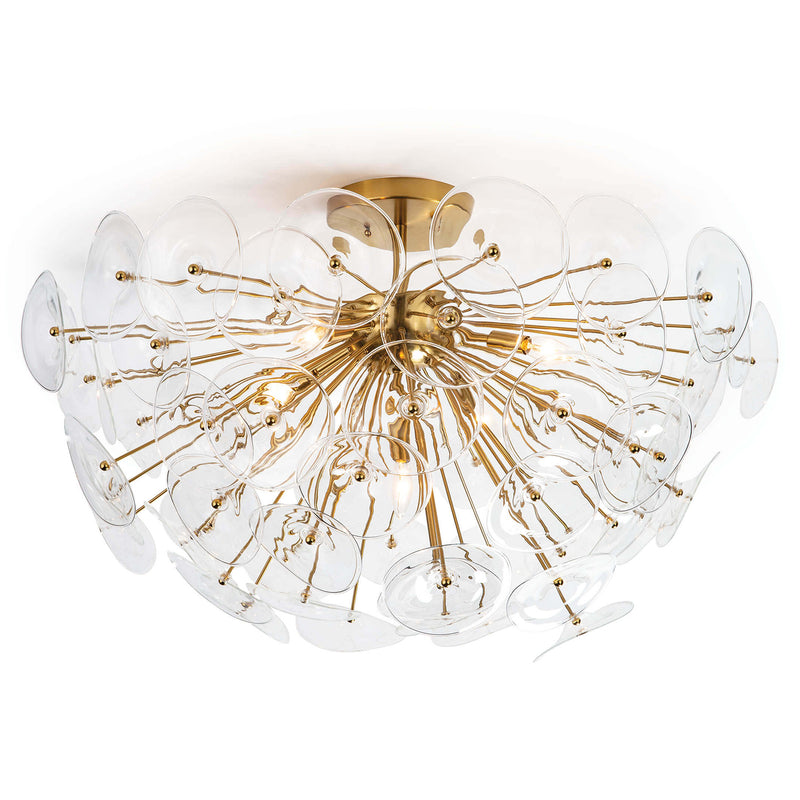 Regina Andrew Poppy Glass Semi Flush Mount