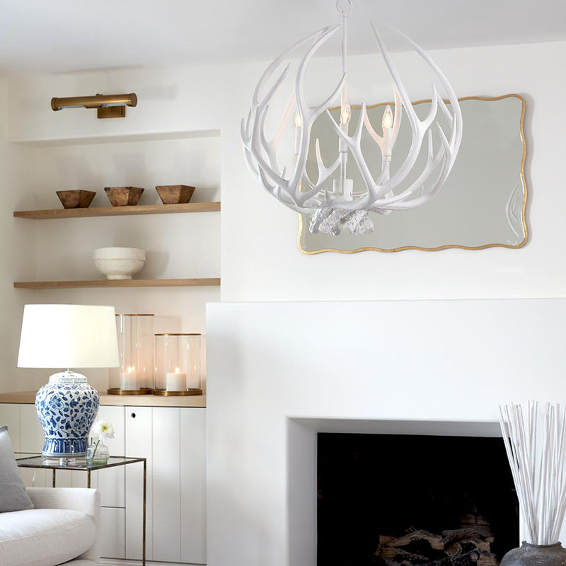 Regina Andrew Waylon Antler Round Chandelier