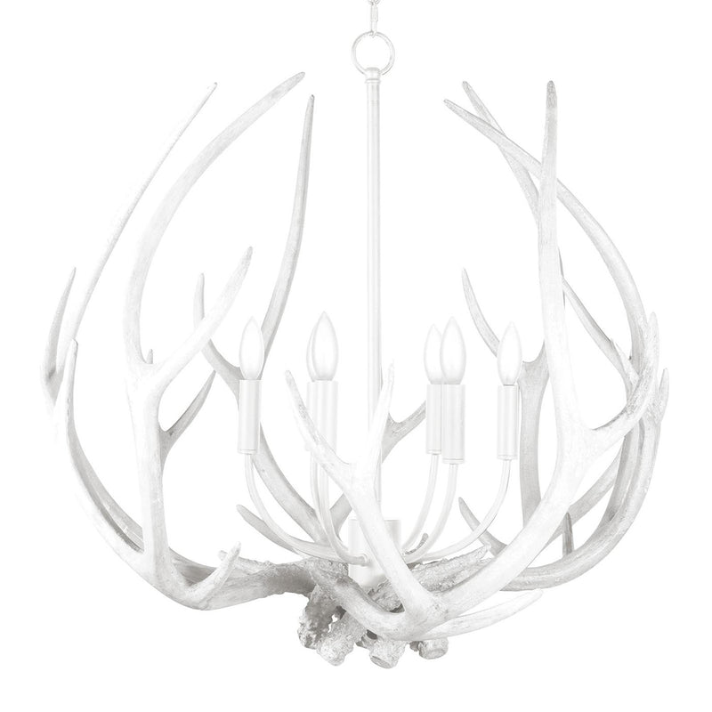 Regina Andrew Waylon Antler Round Chandelier