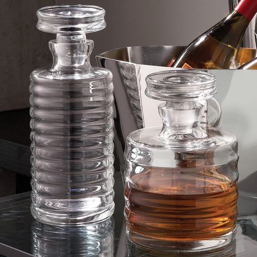 Global Views Ribbed Decanter