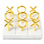 Jonathan Adler Tic Tac Toe Brass Decorative Game