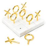 Jonathan Adler Tic Tac Toe Brass Decorative Game