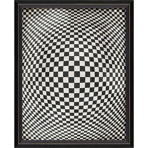 Geometric Puzzled Framed Print