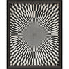 Geometric Reverbed Framed Print