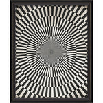 Geometric Reverbed Framed Print