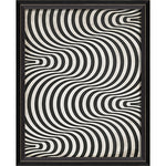 Geometric Sinuous Framed Print