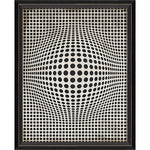 Geometric Sonic Framed Print