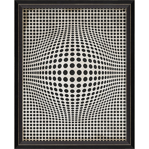 Geometric Sonic Framed Print