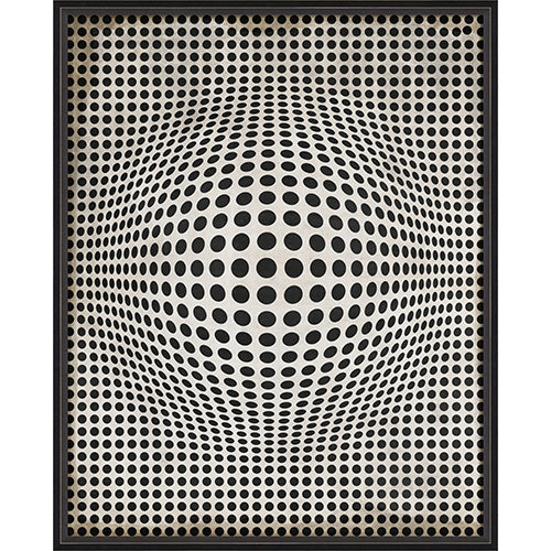 Geometric Sonic Framed Print