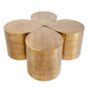 Jonathan Adler Brass Teardrop Accent Table