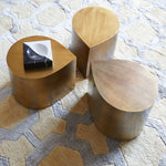 Jonathan Adler Brass Teardrop Accent Table