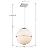 Brian Patrick Flynn For Crystorama Truax 4-Light Mini Chandelier