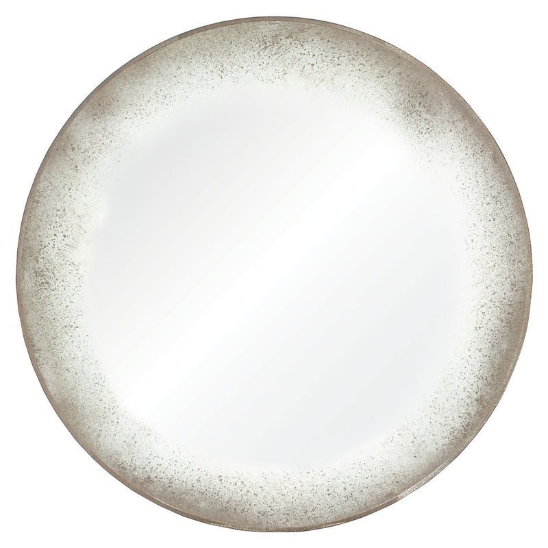 Mirror Home Antiqued Round Wall Mirror