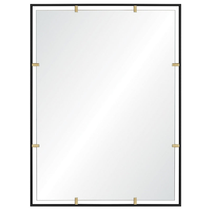 Mirror Home Rectangle Patten Clip Wall Mirror