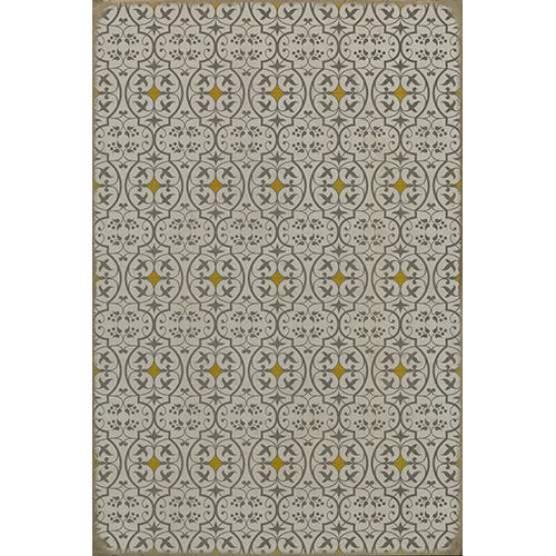 Pattern 51 - Fair & Debonair Vinyl Floorcloth