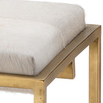 Jamie Young Shelby Hide Bench