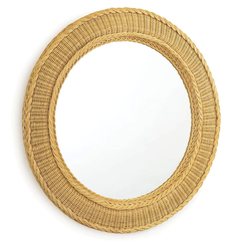 Regina Andrew Pierre Rattan Wall Mirror