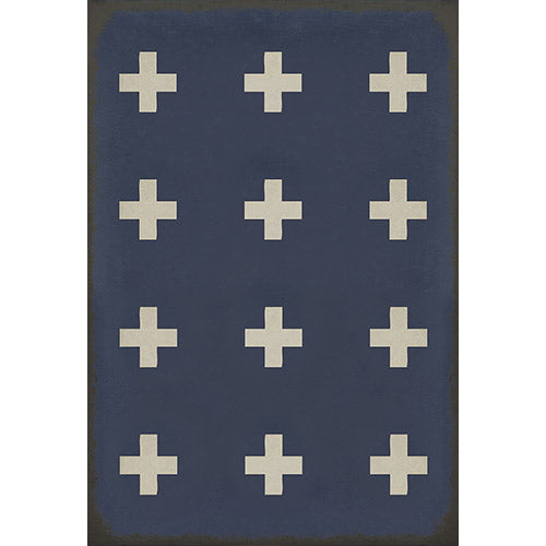 Pattern 24 - Greece Vinyl Floorcloth