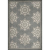 Indian Loop Pewter & Flax Vinyl Floorcloth