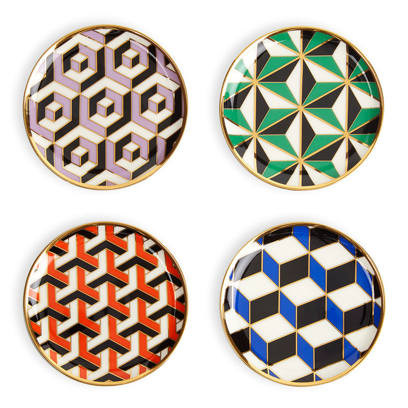 Jonathan Adler Versailles Coaster Set Of 4