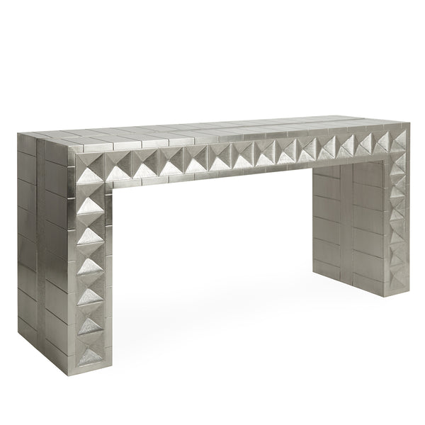 Jonathan Adler Talitha Waterfall Console Table – Paynes Gray