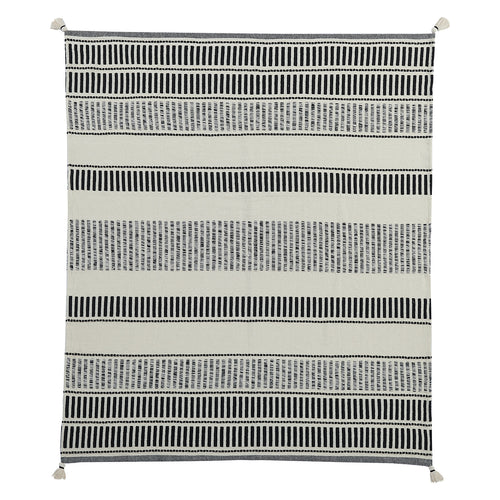 Winston Coal Throw Blanket