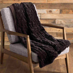 Sierra Faux Fur Throw Blanket