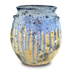 Currey & Co Cinisi Antique Blue Drip Planter - Final Sale