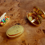 Jonathan Adler Xanax Brass Pill Box