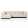 Four Hands Gwen Outdoor 4-Piece Sectional Sofa