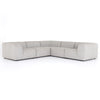 Four Hands Gwen Outdoor 5-Piece Sectional Sofa