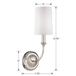 Libby Langdon For Crystorama Sylvan 2241 Wall Sconce