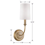 Libby Langdon For Crystorama Sylvan 2241 Wall Sconce