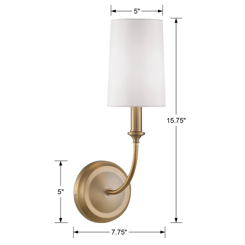 Libby Langdon For Crystorama Sylvan 2241 Wall Sconce