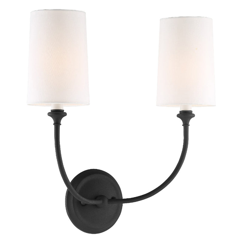 Libby Langdon For Crystorama Sylvan 2-Light Wall Sconce