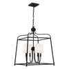 Libby Langdon For Crystorama Sylvan Shade 2244 4-Light Chandelier