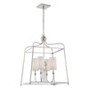 Libby Langdon For Crystorama Sylvan Shade 2244 4-Light Chandelier