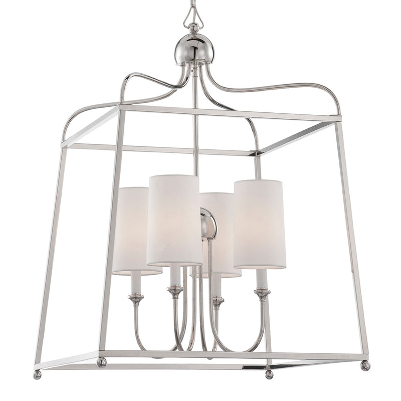 Libby Langdon For Crystorama Sylvan Shade 2244 4-Light Chandelier