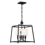 Libby Langdon For Crystorama Sylvan Shade 2245 4-Light Chandelier