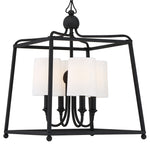 Libby Langdon For Crystorama Sylvan Shade 2245 4-Light Chandelier